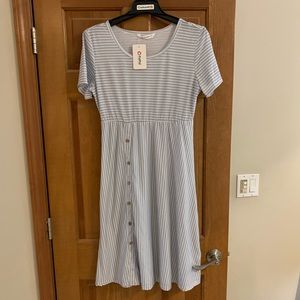Light gray dress